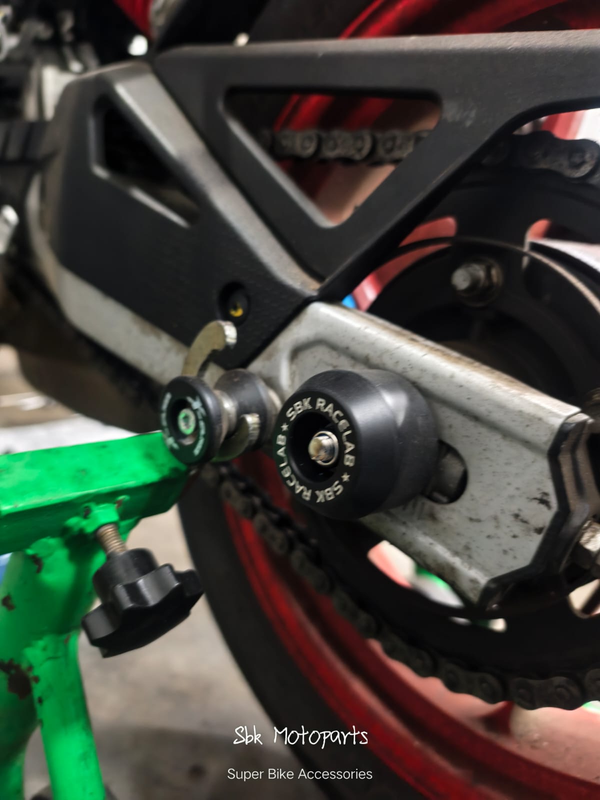 APRILIA RS457 REAR SWING ARM PROTECTION SBK RACELAB