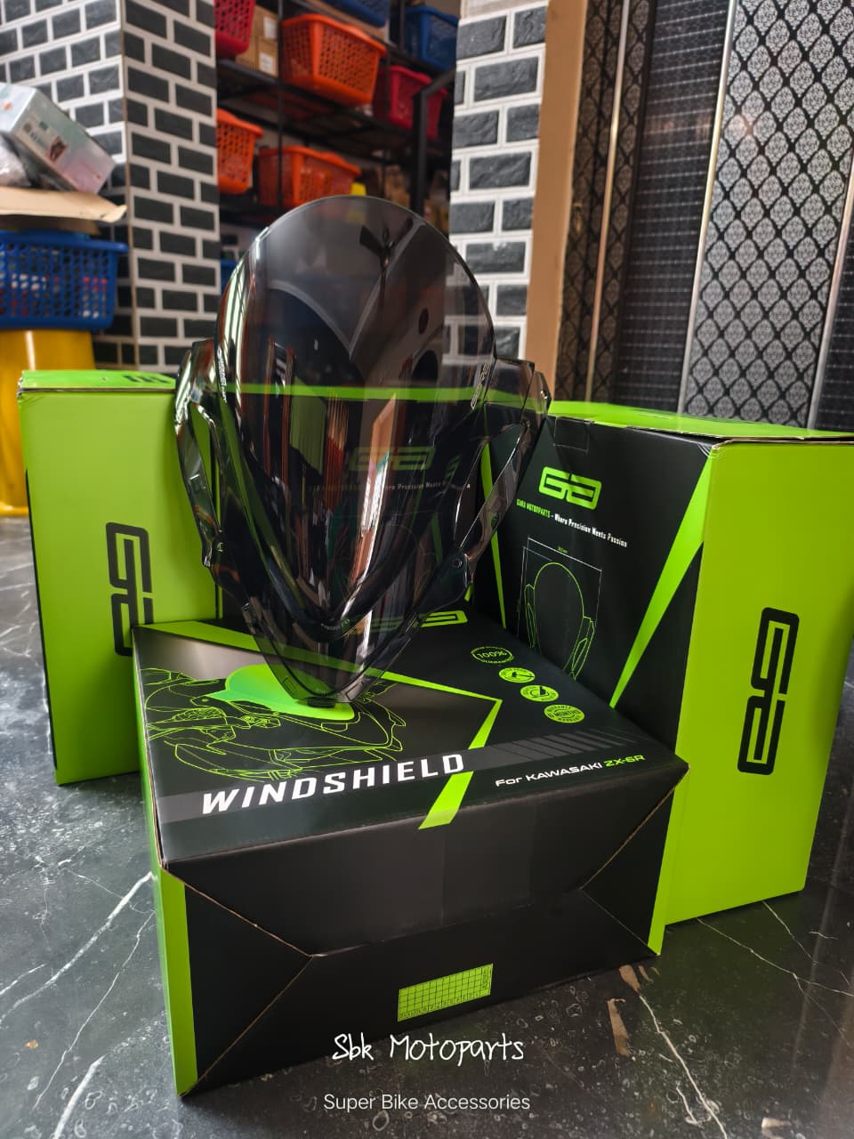 Gara Visor Kawasaki Zx6r 2024-25