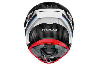 X-lite X-803RS (Motomaster) - Red, White, Blue, Orange, Blue & Red, White (Main Color) - SBK Motoparts