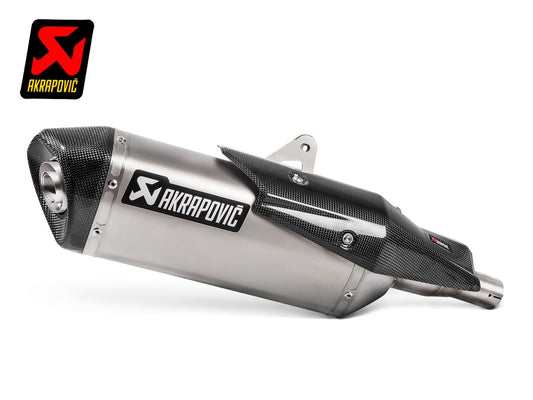 AKRAPOVIC APPROVED SLIP ON TITANIUM CARBON SILENCER HONDA FORZA 750 2021-2025