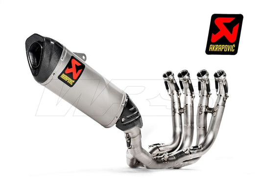 AKRAPOVIC COMPLETE EVOLUTION EXHAUST SYSTEM TITANIUM BMW S 1000 R 21-25