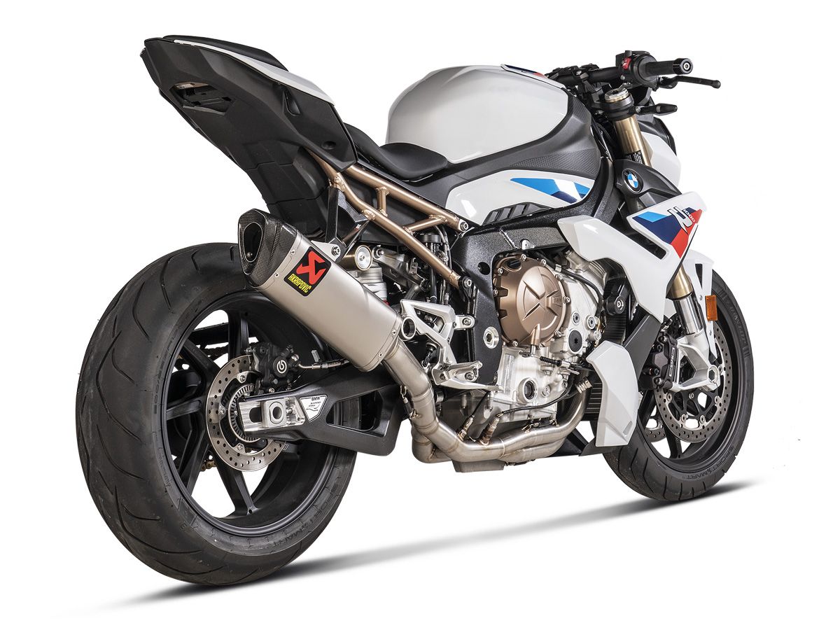AKRAPOVIC COMPLETE EVOLUTION EXHAUST SYSTEM TITANIUM BMW S 1000 R 21-25