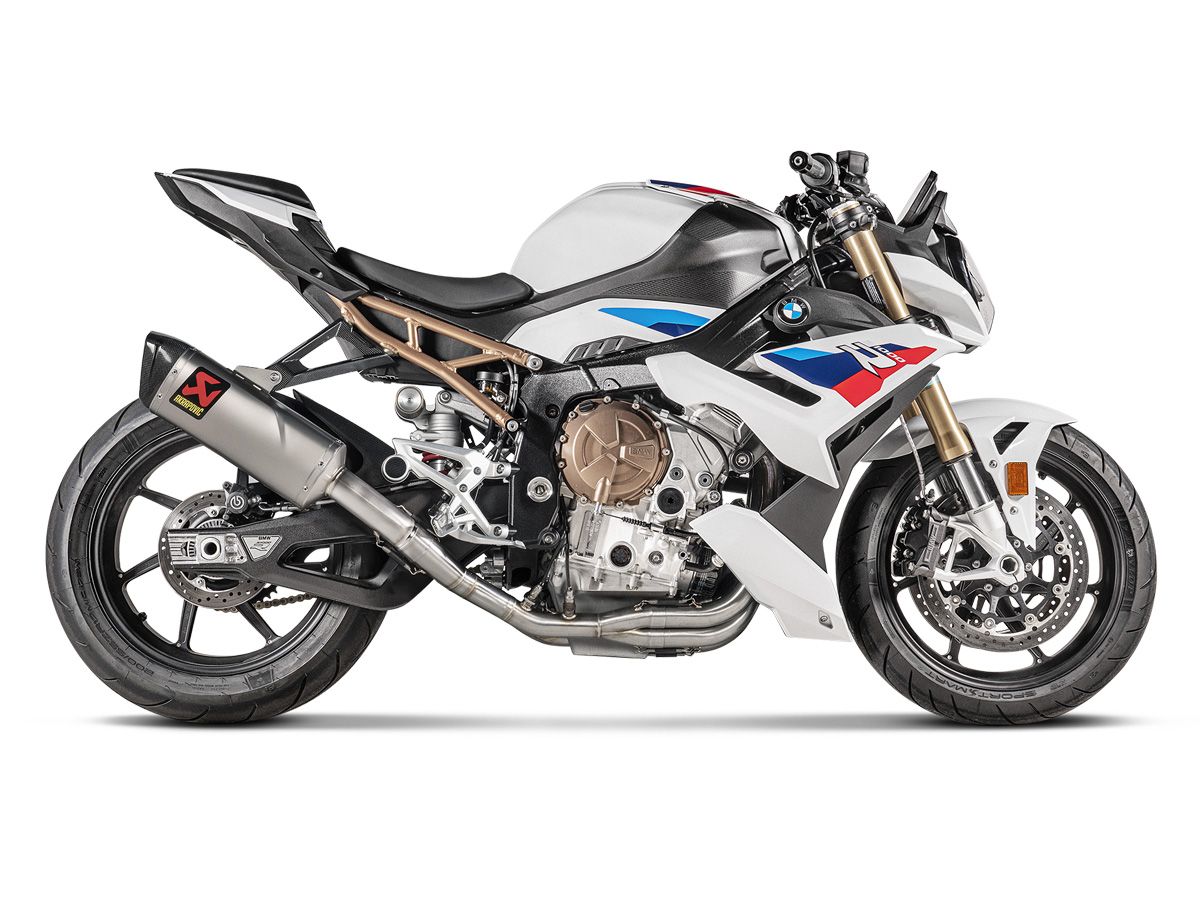 AKRAPOVIC COMPLETE EVOLUTION EXHAUST SYSTEM TITANIUM BMW S 1000 R 21-25