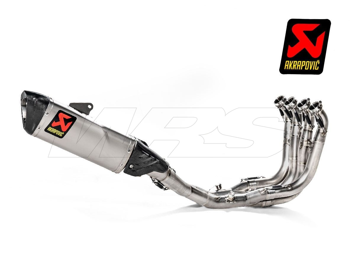 AKRAPOVIC COMPLETE EVOLUTION EXHAUST SYSTEM TITANIUM BMW S 1000 R 21-25
