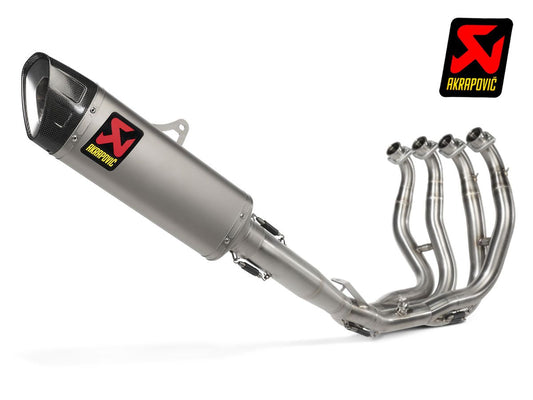 AKRAPOVIC TITANIUM RACING COMPLETE EXHAUST SYSTEM SUZUKI GSX 1300 R HAYABUSA 2021-2025