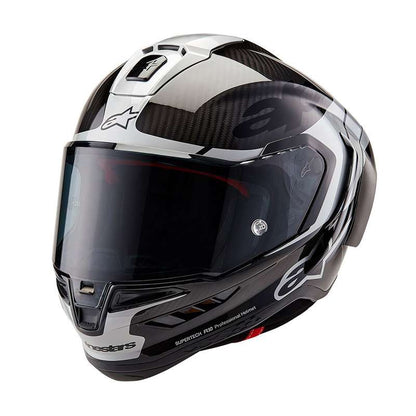 Alpinestars Supertech R10 Element Helmet Silver Gloss