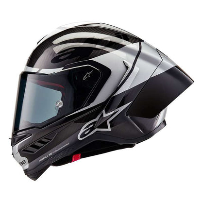 Alpinestars Supertech R10 Element Helmet Silver Gloss