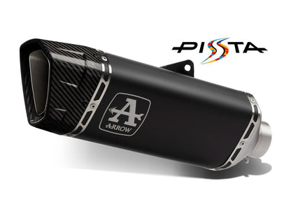 ARROW EURO 5 APPROVED DARK TITANIUM "PISTA" TERMINAL BMW S 1000 R / RR 2019-2025