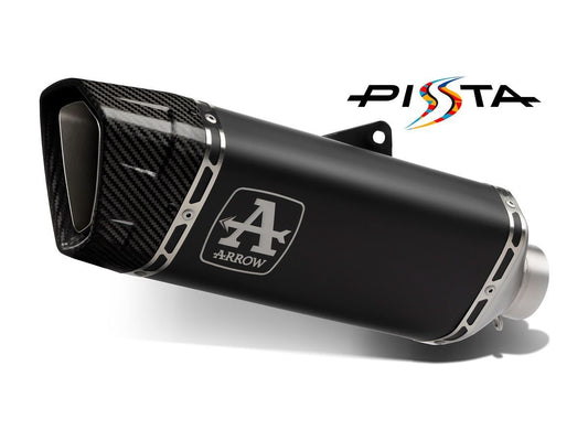 ARROW EURO 5 APPROVED DARK TITANIUM "PISTA" TERMINAL BMW S 1000 R / RR 2019-2025