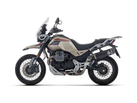 ARROW SILENCER INDY RACE DARK ALUMINUM-CARBY MOTO GUZZI V85 TT 2025