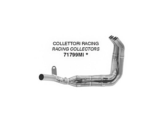 ARROW STAINLESS STEEL RACING COLLECTOR KAWASAKI Z 900 2025