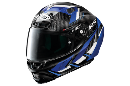 X-lite X-803RS (Motomaster) - Red, White, Blue, Orange, Blue & Red, White (Main Color) - SBK Motoparts