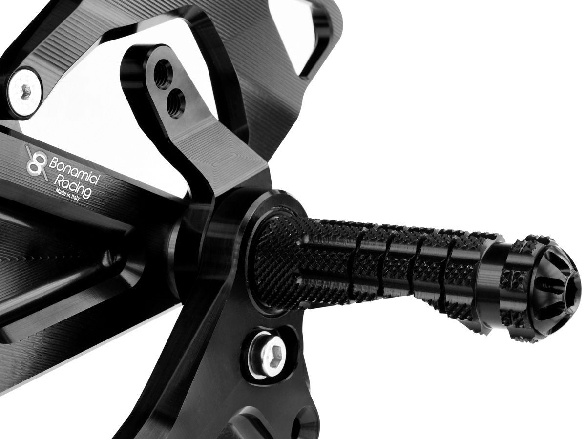 BONAMICI RACING ADJUSTABLE REAR SETS KIT KAWASAKI ZX-10R 2016-2020