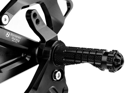 BONAMICI RACING ADJUSTABLE REAR SETS KIT KAWASAKI ZX-10R 2016-2020