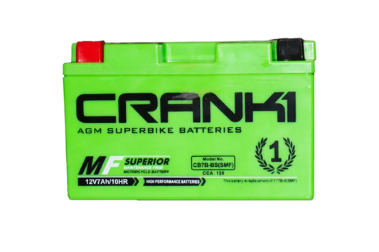 BATTERY FOR DUCATI PANIGALE (S) CC1199-2011 TO 2014 -CB7B-BS-CRANK1 Batteries