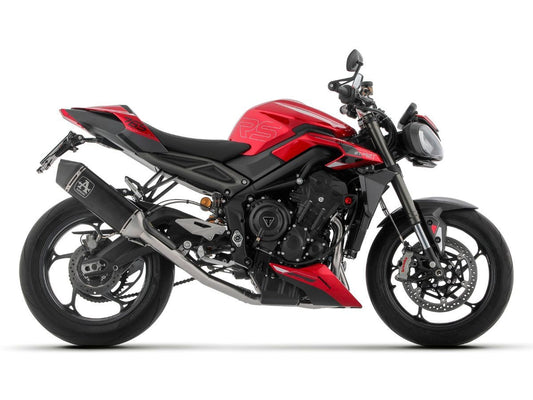 COMPLETE COMPETITION FULL TITANIUM ARROW SYSTEM TRIUMPH STREET TRIPLE 765 RS 2023-2024