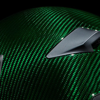 ATLAS 4.0 HELMET - EMERALD CARBON