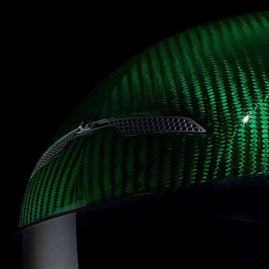 ATLAS 4.0 HELMET - EMERALD CARBON