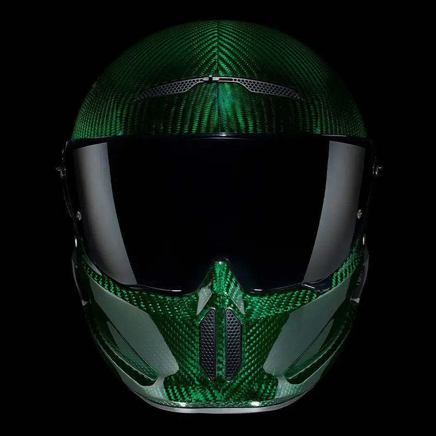 ATLAS 4.0 HELMET - EMERALD CARBON