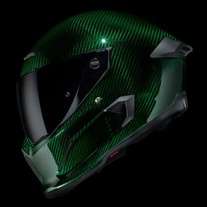 ATLAS 4.0 HELMET - EMERALD CARBON