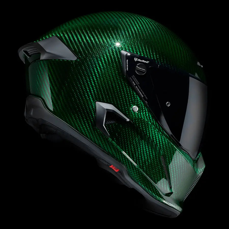 ATLAS 4.0 HELMET - EMERALD CARBON