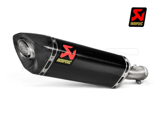 EXHAUST SILENCER AKRAPOVIC CARBON KAWASAKI NINJA 400 2018-2025