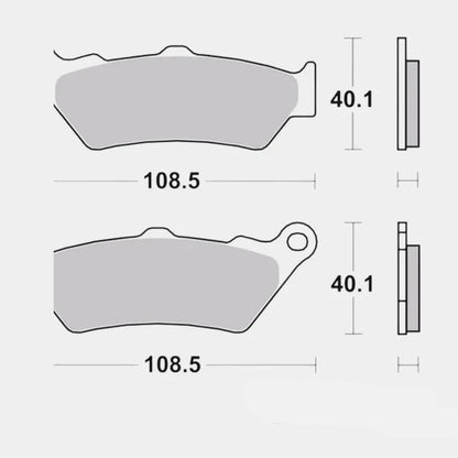 Front Brake Pads Carbon Ceramic - 07BB0306- Brembo