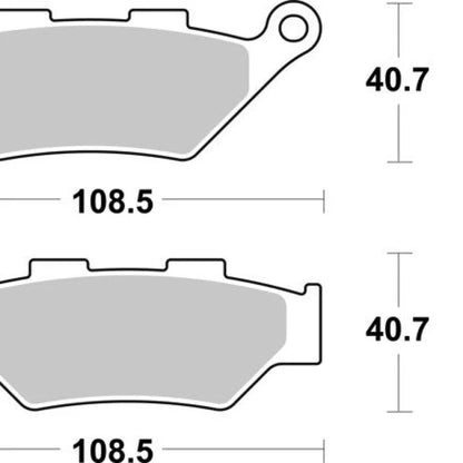 Front Brake Pads Sintered - 07KS07SA - Brembo