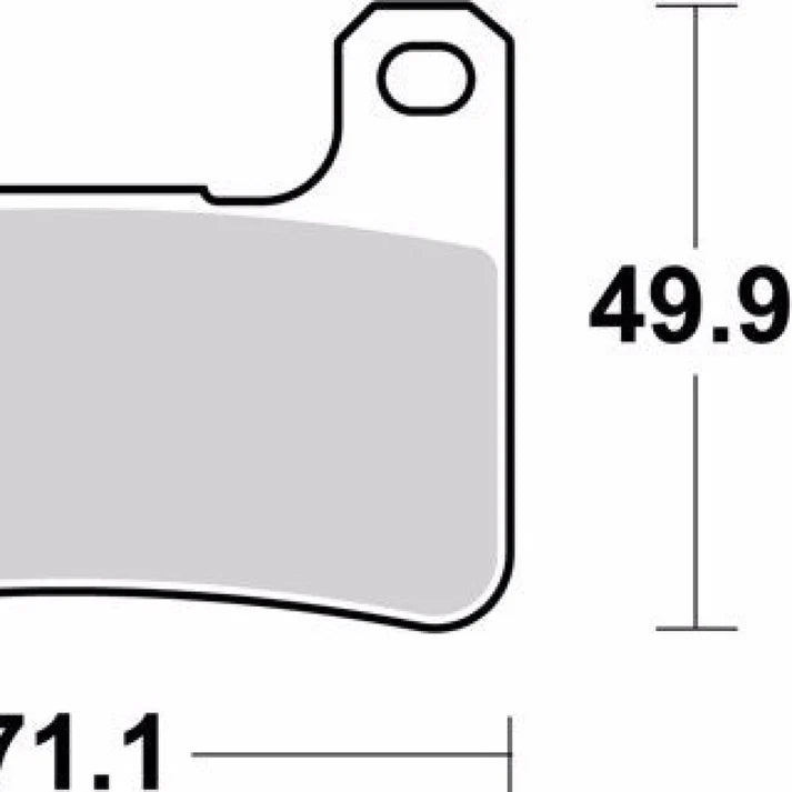 Front Brake Pads Sintered - 07SU27SA - Brembo