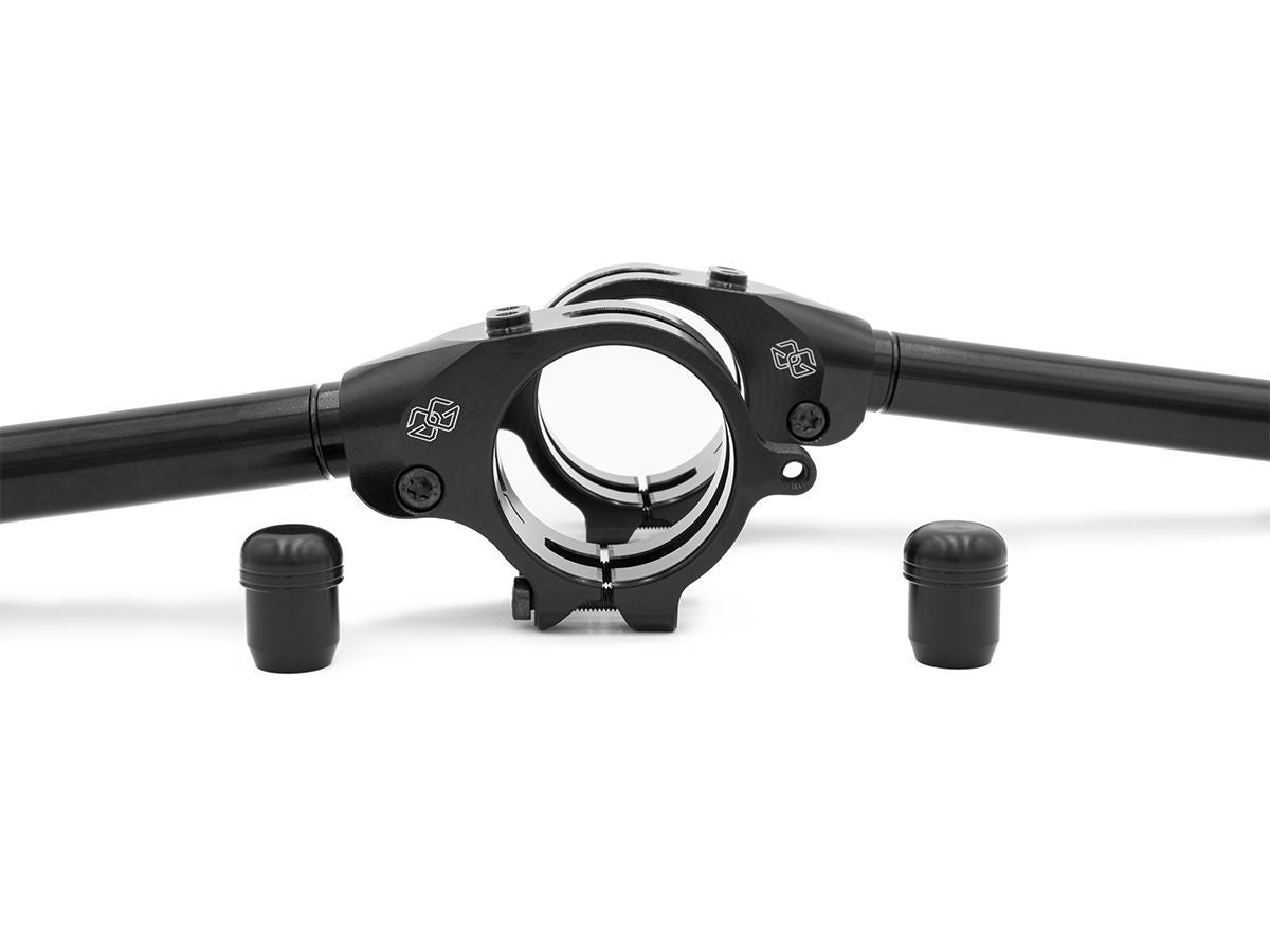 GILLES TOOLING PAIR OF HANDLEBARS GP-LIGHT 4 BLACK KAWASAKI NINJA ZX-6R 636 2023-2025