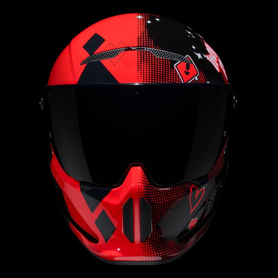 Harley quinn motorcycle helmet sale