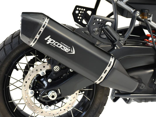 HP CORSE SPS CARBON 350 BLACK TITANIUM EXHAUST SILENCER HARLEY DAVIDSON PAN AMERICA 1250 2020-2025