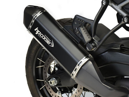HP CORSE SPS CARBON 350 BLACK TITANIUM EXHAUST SILENCER HARLEY DAVIDSON PAN AMERICA 1250 2020-2025