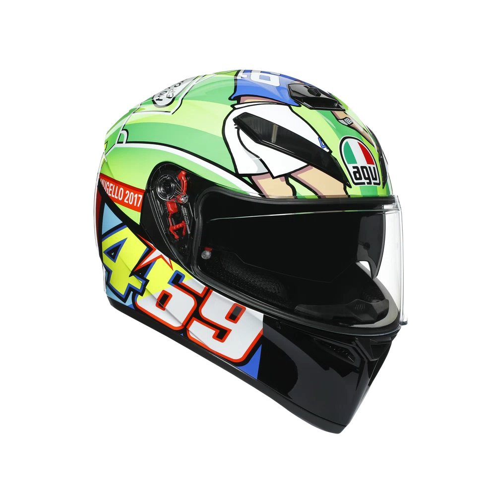 AGV K3 SV E2205 TOP - ROSSI MUGELLO 2017