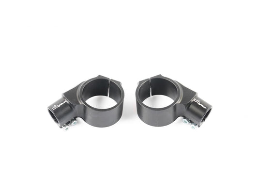 LIGHTECH HANDLEBAR BRACELETS 20MM H.0 50MM KAWASAKI ZX-10R 2004-2025