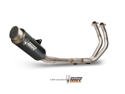 MIVV FULL EXHAUST SPORT GPPRO STAINLESS STEEL BLACK BMW G 310 R 2018-2024 USED