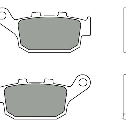 Rear Brake Pads Sintered Street - 07HO53SP Brembo