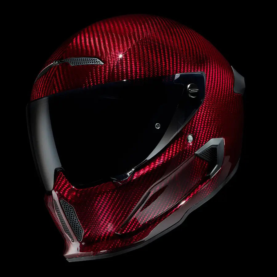 ATLAS 4.0 HELMET - RUBY CARBON