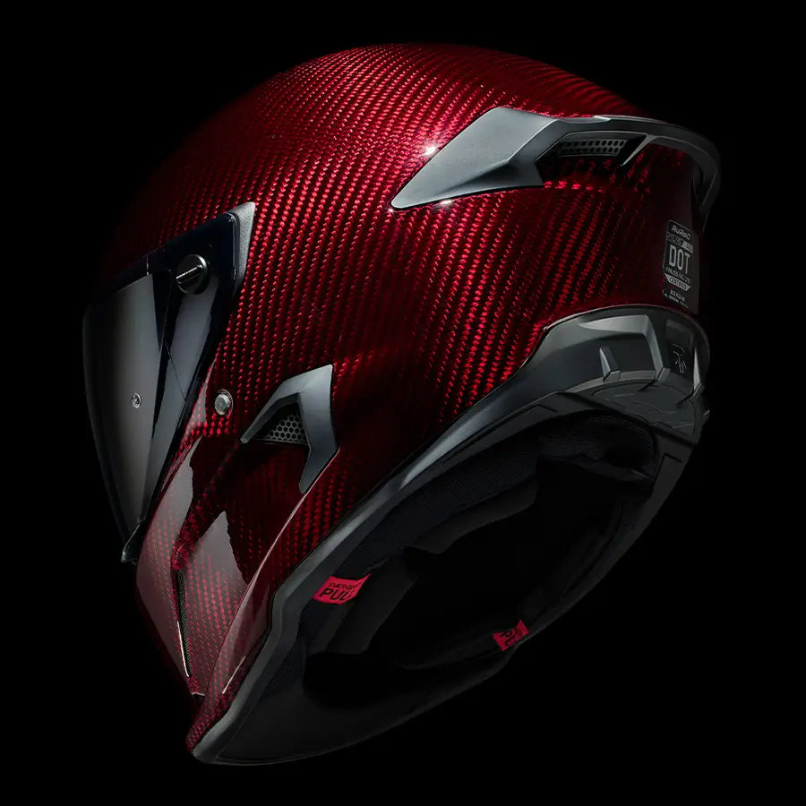 ATLAS 4.0 HELMET - RUBY CARBON