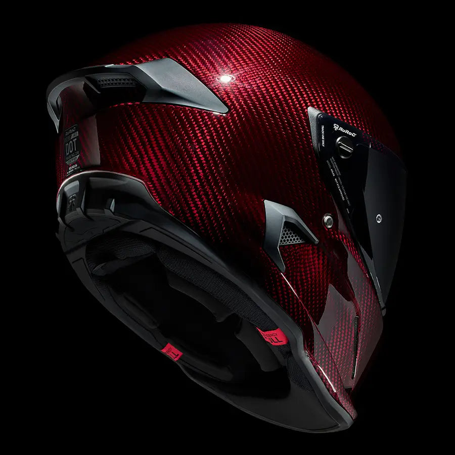 ATLAS 4.0 HELMET - RUBY CARBON