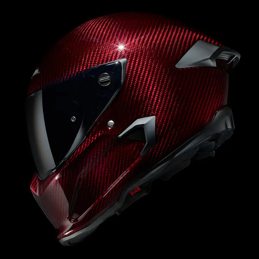 ATLAS 4.0 HELMET - RUBY CARBON