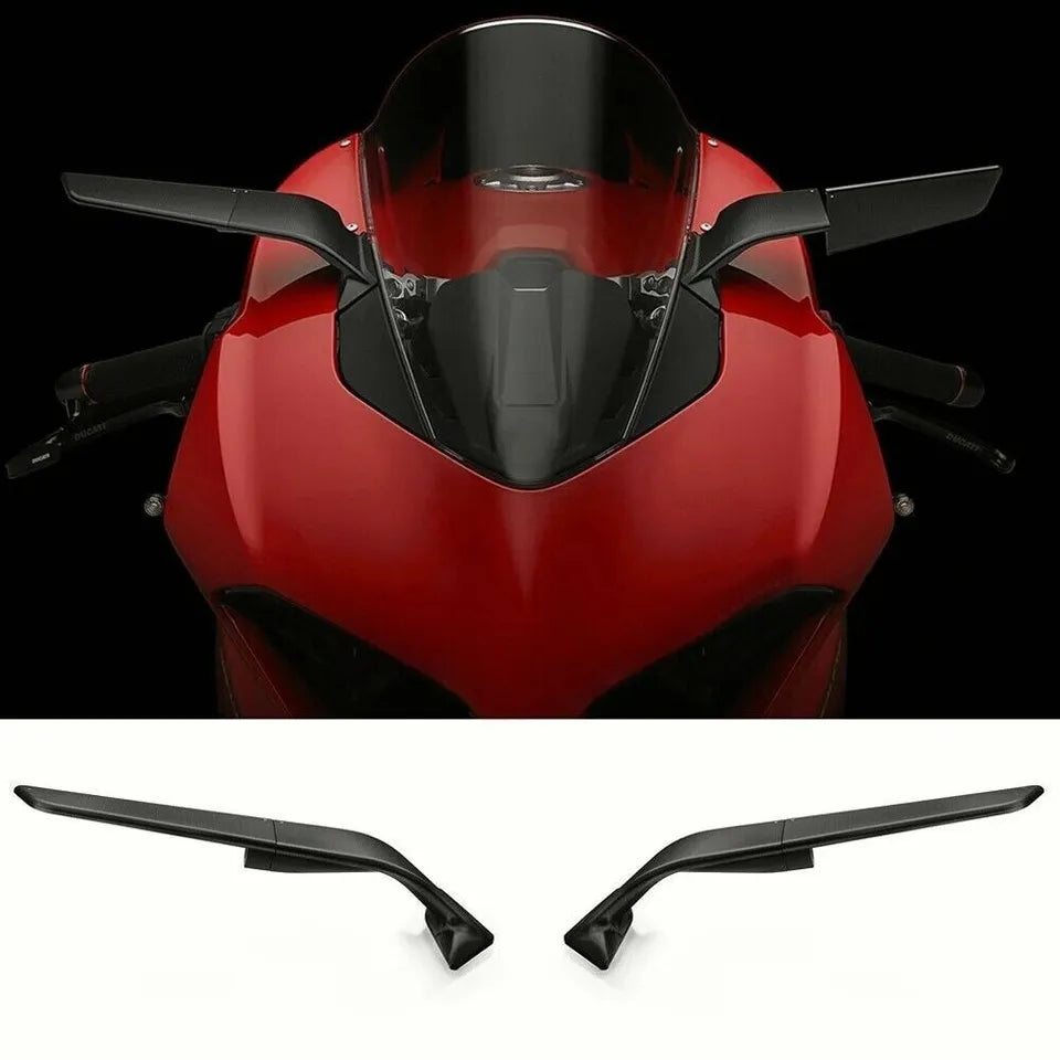 SBK Mirrors For Ducati Panigale V2 V4 2020-2023 Stealth Mirrors