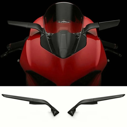 SBK Mirrors For Ducati Panigale V2 V4 2020-2023 Stealth Mirrors