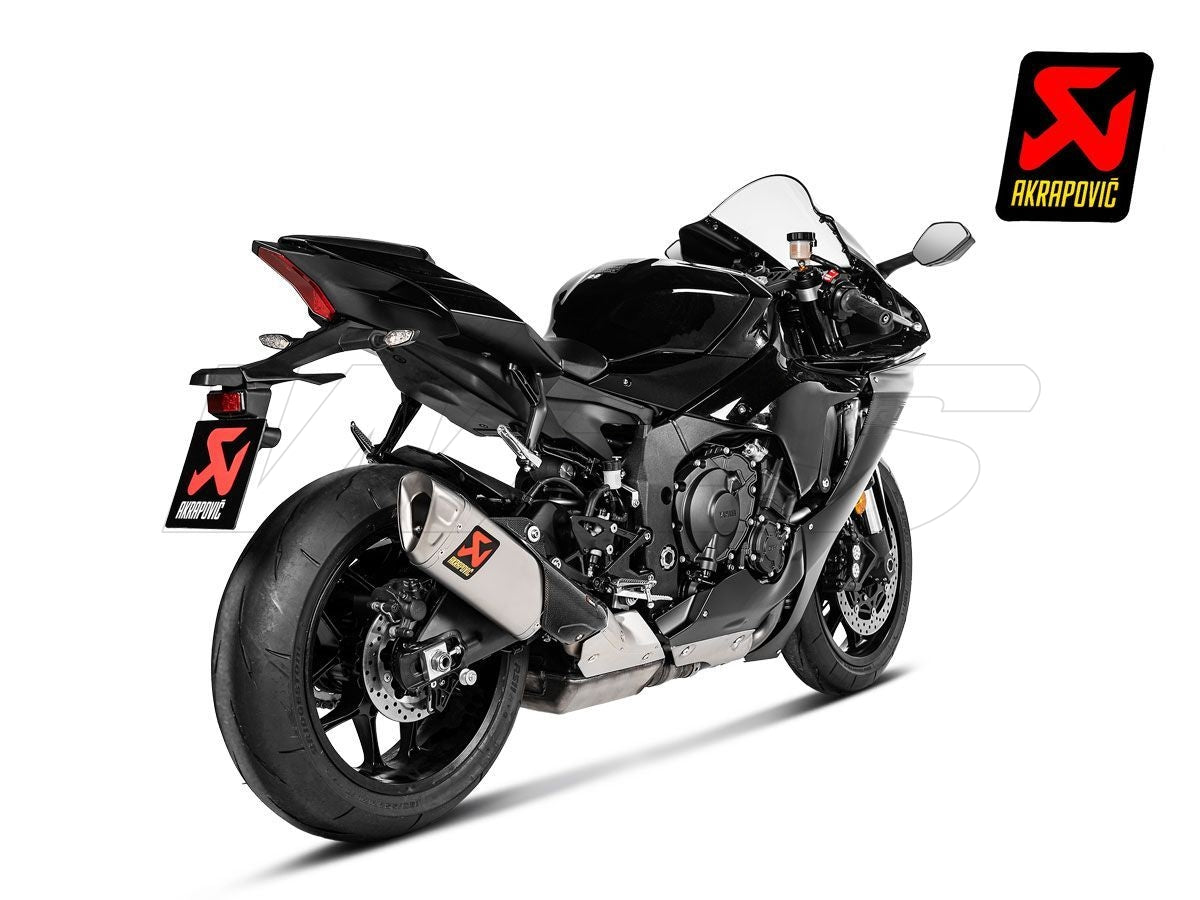 SLIP ON SILENCER AKRAPOVIC TITANIUM YAMAHA YZF-R1 / M 2015-2025