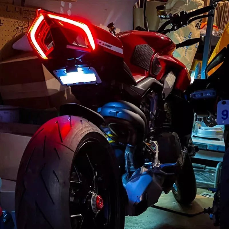 LED Tail Light Turn Signals For DUCATI Streetfighter Panigale V4 V4S V4SP V2