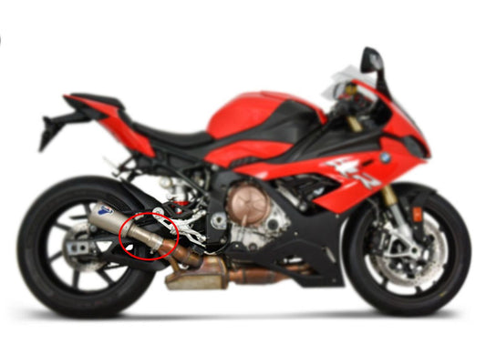 TERMIGNONI STAINLESS STEEL EXHAUST FITTING BMW S 1000 RR 2019-2025