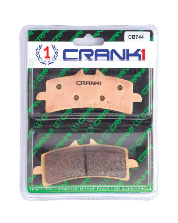 BRAKE PADS FRONT HAYABUSA GSX1300R ( 2SETS)-2013 ONWARDS-CB744-CRANK1 Sintered Brake Pad