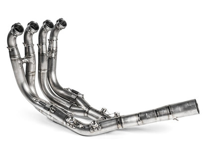 BMW S1000RR Akrapovic E-B10E8 Titanium Pipes for BMW S 1000 RR 19-, S 1000 R 21-,M1000RR 21- are a complete exhaust if combined with Akrapovic slip on muffler