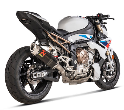 BMW S1000RR Akrapovic E-B10E8 Titanium Pipes for BMW S 1000 RR 19-, S 1000 R 21-,M1000RR 21- are a complete exhaust if combined with Akrapovic slip on muffler