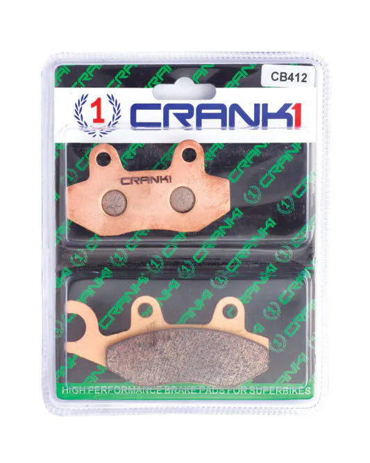 BRAKE PADS REAR TRIUMPH SPEED TWIN – (2019 ONWARDS)-CB412-CRANK1 Sintered Brake Pad